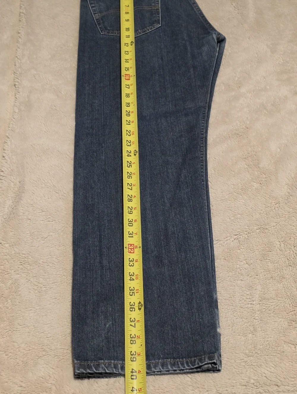 Levi's 505 Men's Blue Straight-Leg Jeans Size 34X30